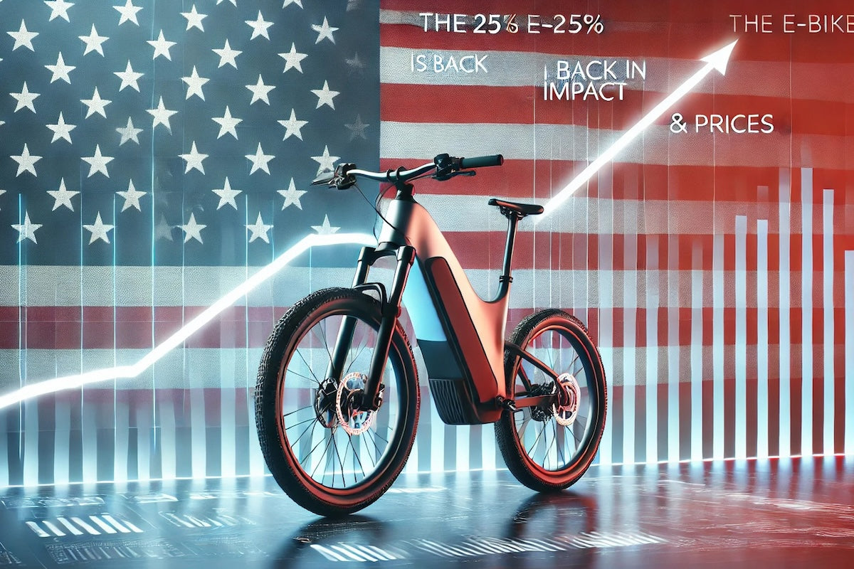 The 25% Tariff on E-Bikes Is Back in 2024: What It Means for Riders and Businesses