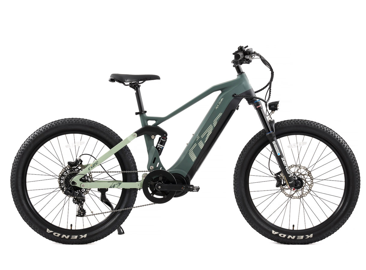 RX Dual 1000W eBike | Bafang M620 Full Suspension - Buy Now – Rize Bikes